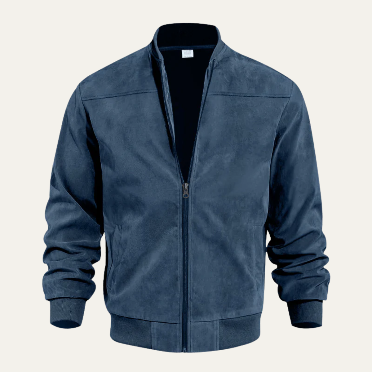 The SoHo Casual Vintage Suede Bomber Jacket for Men