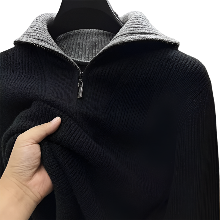The Exeter Quarter Zip Jumper for Men