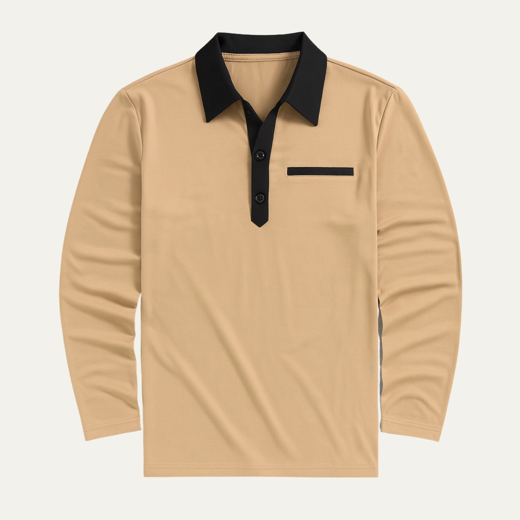 The Anacapri Men’s Casual Slim Fit Polo Jumper