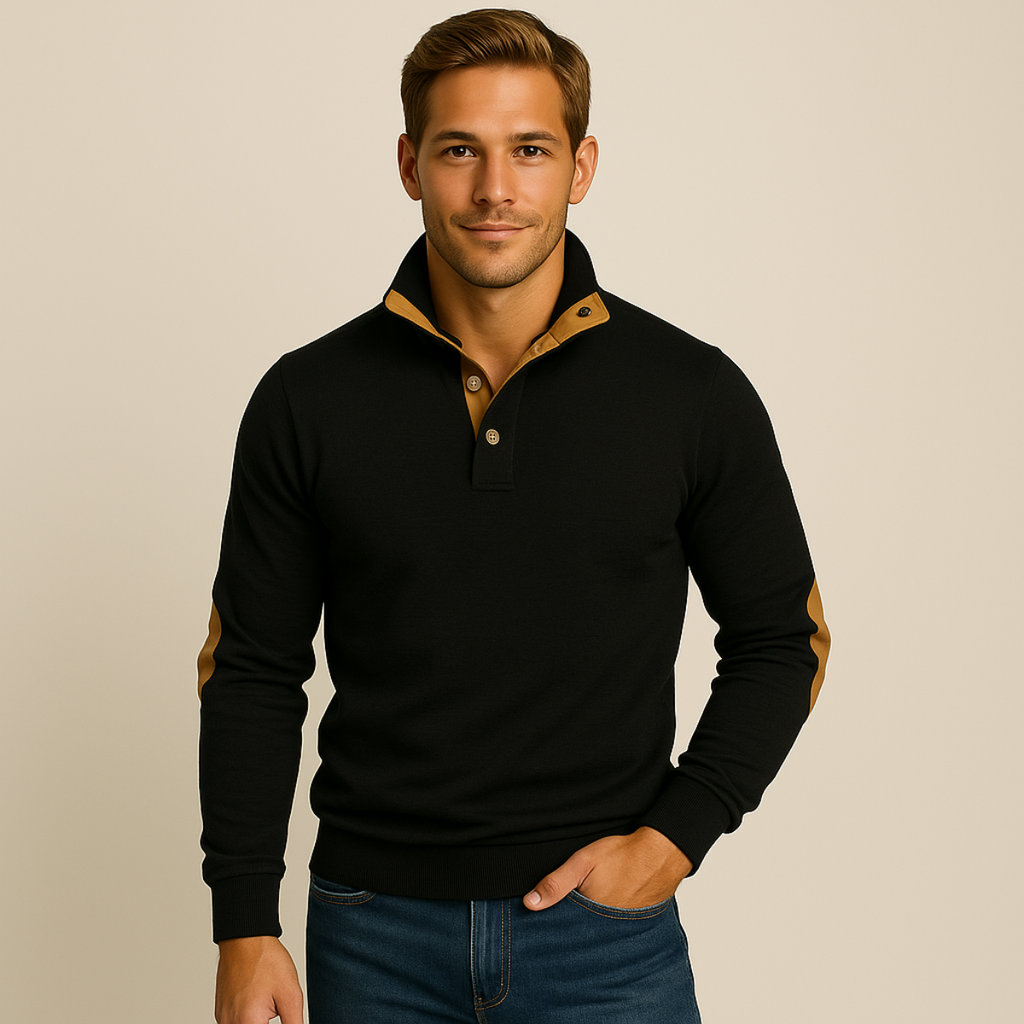 The Oxford Quarter Zip Jumper