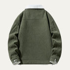 The Moneglia Men’s Corduroy Fleece Lined Sherpa Jacket