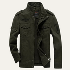 The Aberdeen Men's Trendy Cargo Cotton Jacket with Pockets
