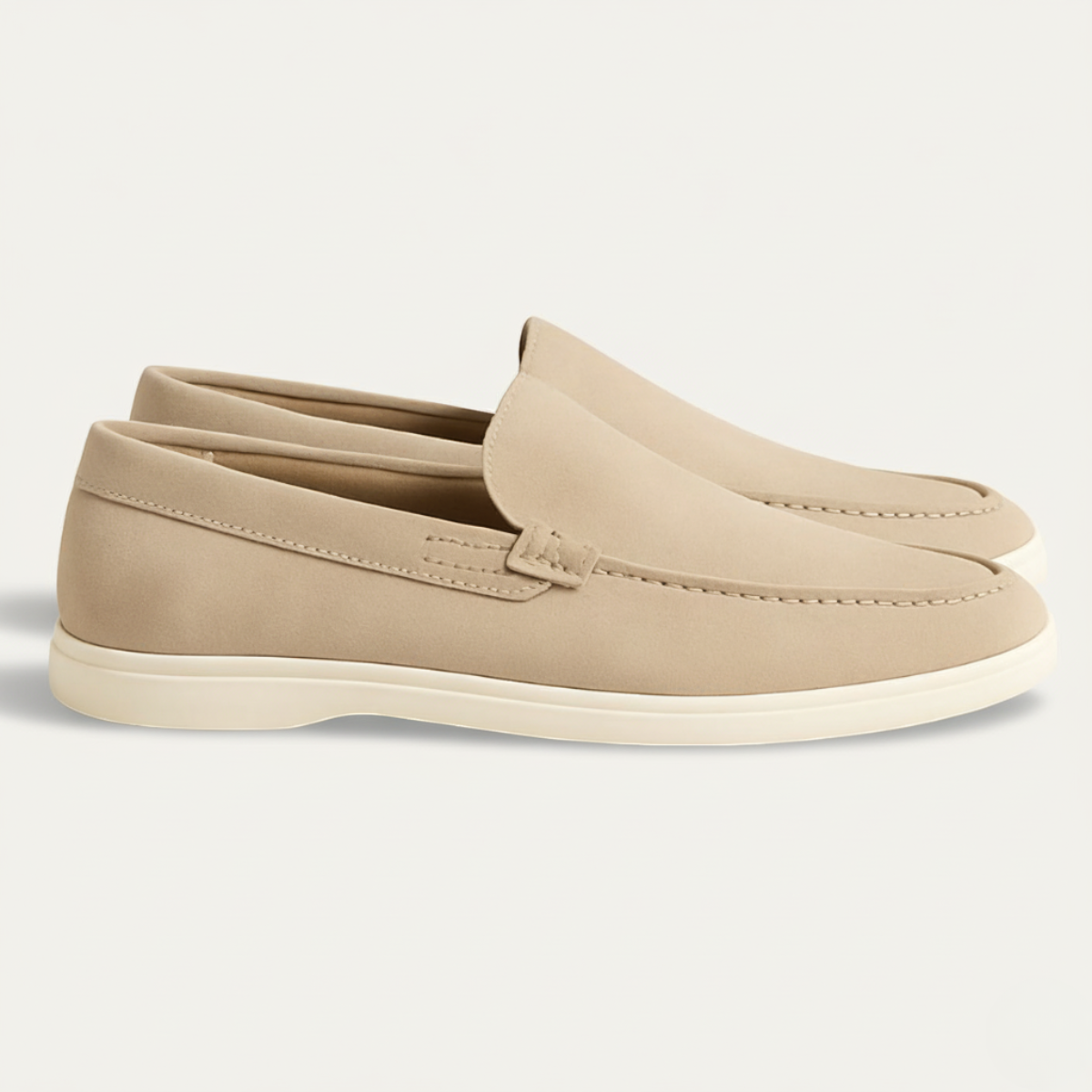 The Ashbourne Suede Loafers for Men