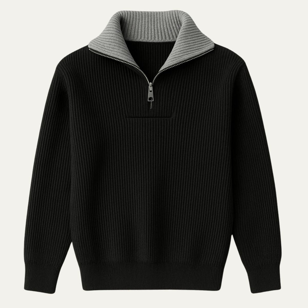 The Exeter Quarter Zip Jumper for Men