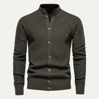 The Caernarfon Casual Button Up Knitted Men's Cardigan