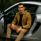 The Reykjavik Men’s Cotton Blazer Style Windbreaker with Pockets