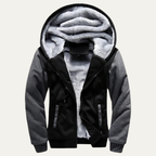 The Taormina Men’s Winter Fleece Line Zip Up Hoodie Jacket