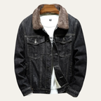 The Kilmarnock Men's Fleece Lined Denim Winter Jacket