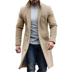 The Fitzroy Long Trench Coat For Men