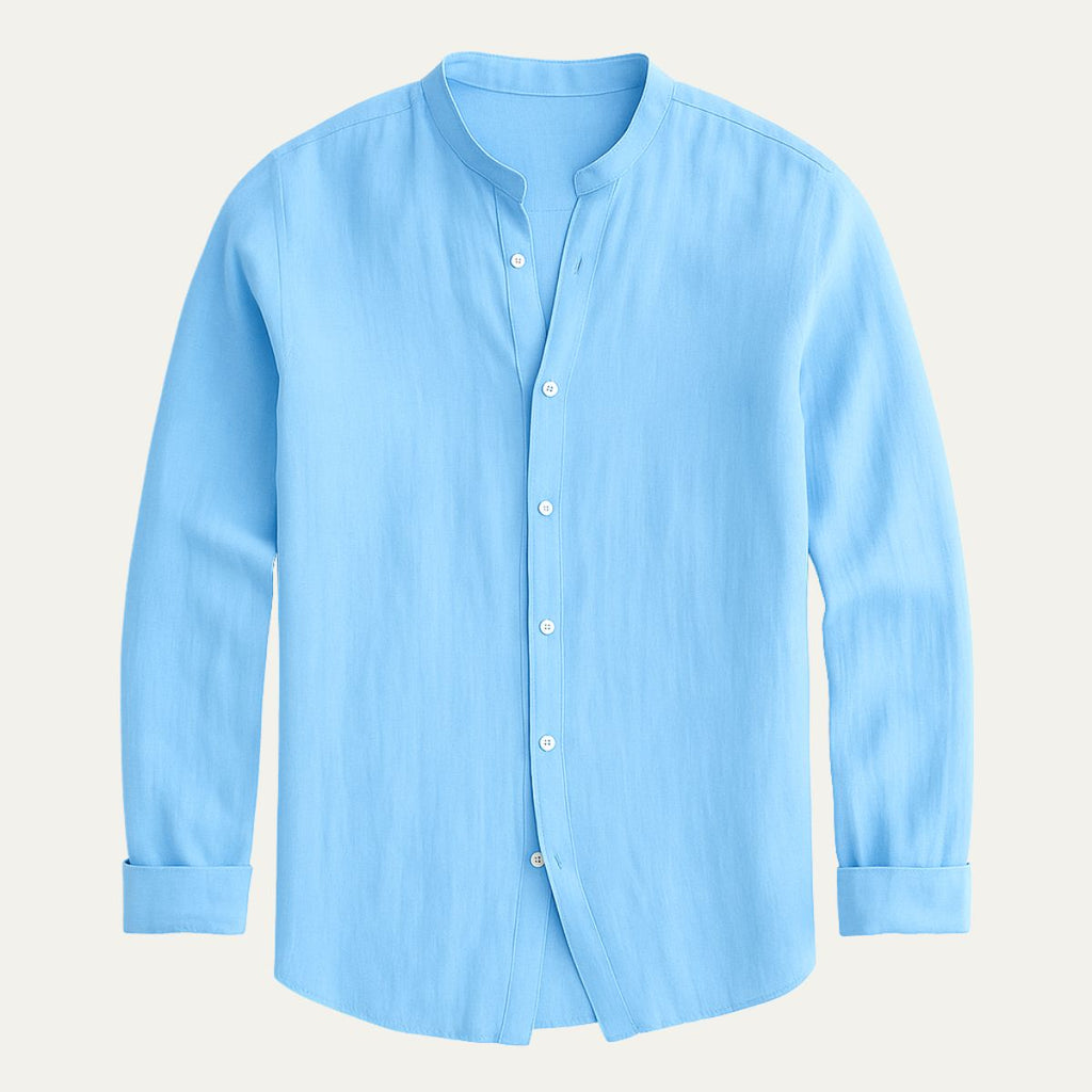 Casual Linen Men's Shirt Relaxed Fit