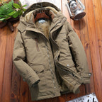 The Chamonix Quilted Loose Fit Jacket for Men - Weather Resistant