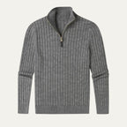 The Oslo Quarter Zip Jumper for Men - Old Money