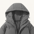 The Hamilton Men's Winter Quilted Puffer Jacket with Hood