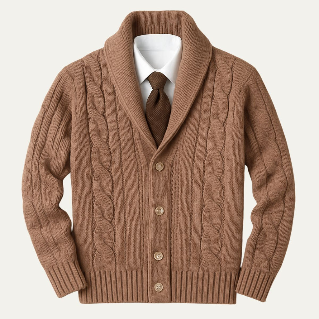 The Kensington Knitted Cardigan for Men