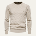 The Cannobio Men’s Classic Cable Knit Crew Neck Men’s Jumper