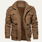 The Fenwick Men’s Thick Plush Lining Hooded Winter Jacket