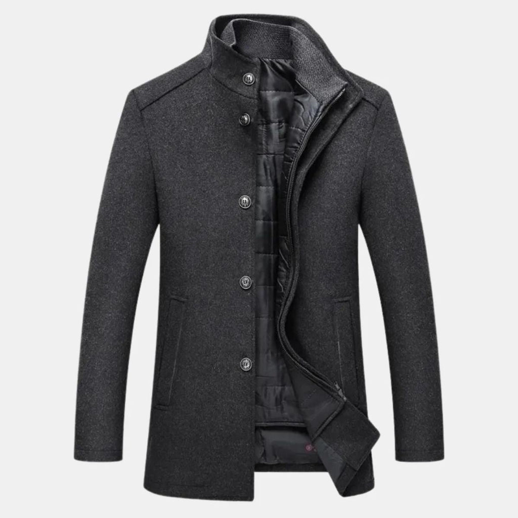 The Vienna Wool Coat – Men’s Classic Winter Overcoat