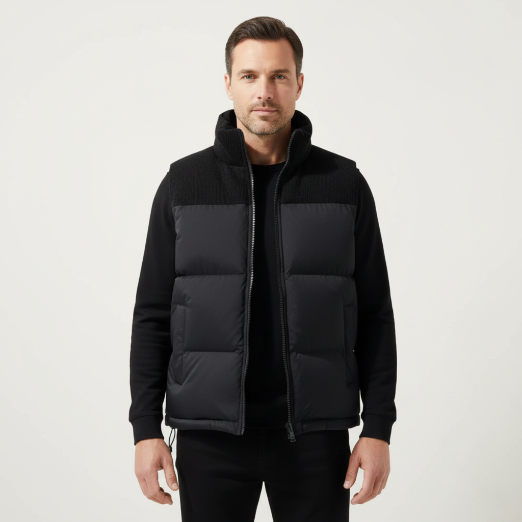 The Port Isaac Stylish Quilted Puffer Men's Gilet