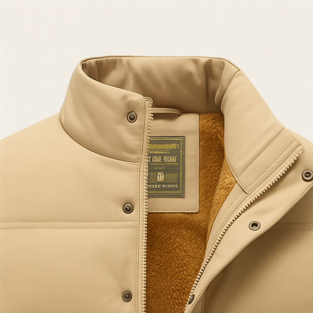 The Aspen Men's Warm Modern Fleece Lined Winter Gilet