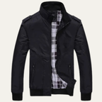 The  Firenze Men's Lightweight Stand Collar Bomber Jacket