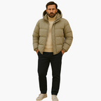 Jamie | Men’s Hooded Quilted Everyday Puffer Jacket