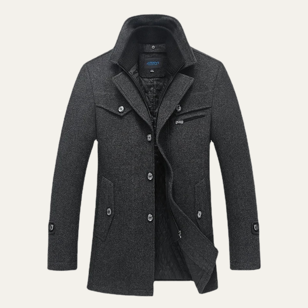The Stonemont Smart Casual Wool Blend Men's Winter Coat