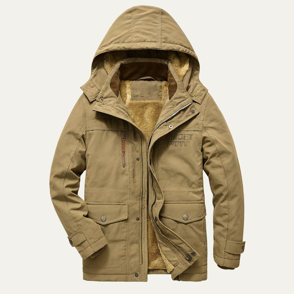 The Chamonix Quilted Loose Fit Jacket for Men - Weather Resistant