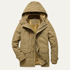 The Chamonix Quilted Loose Fit Jacket for Men - Weather Resistant