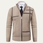 The Ashglen Full Zip Knit Men's Cardigan