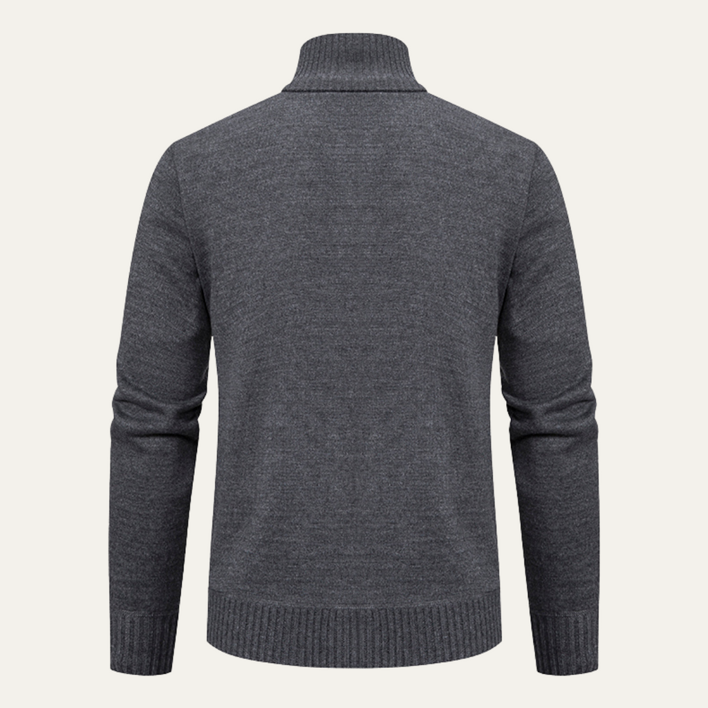 The Ashglen Full Zip Knit Men's Cardigan