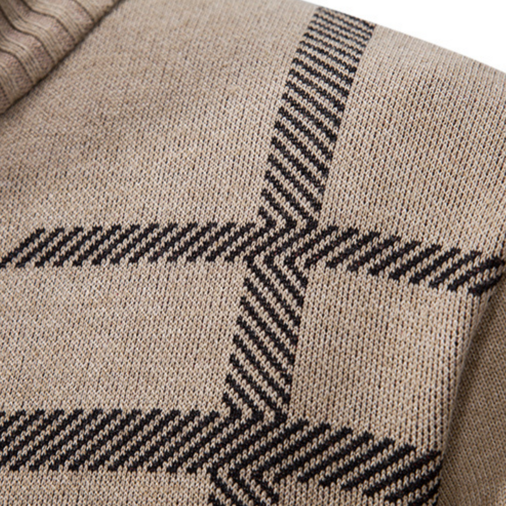 The Ashglen Full Zip Knit Men's Cardigan