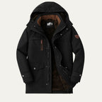 The Chamonix Quilted Loose Fit Jacket for Men - Weather Resistant