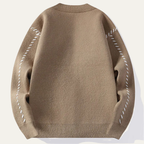 The London V Neck Button Up Knitted Winter Men's Cardigan