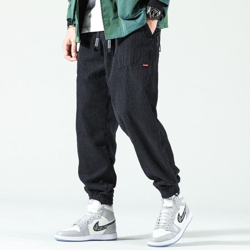 Aaron | Men’s Corduroy Relaxed Fit Jogger Pants