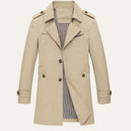 The MauroIcardi Elegant and Stylish Trench Coat for Men
