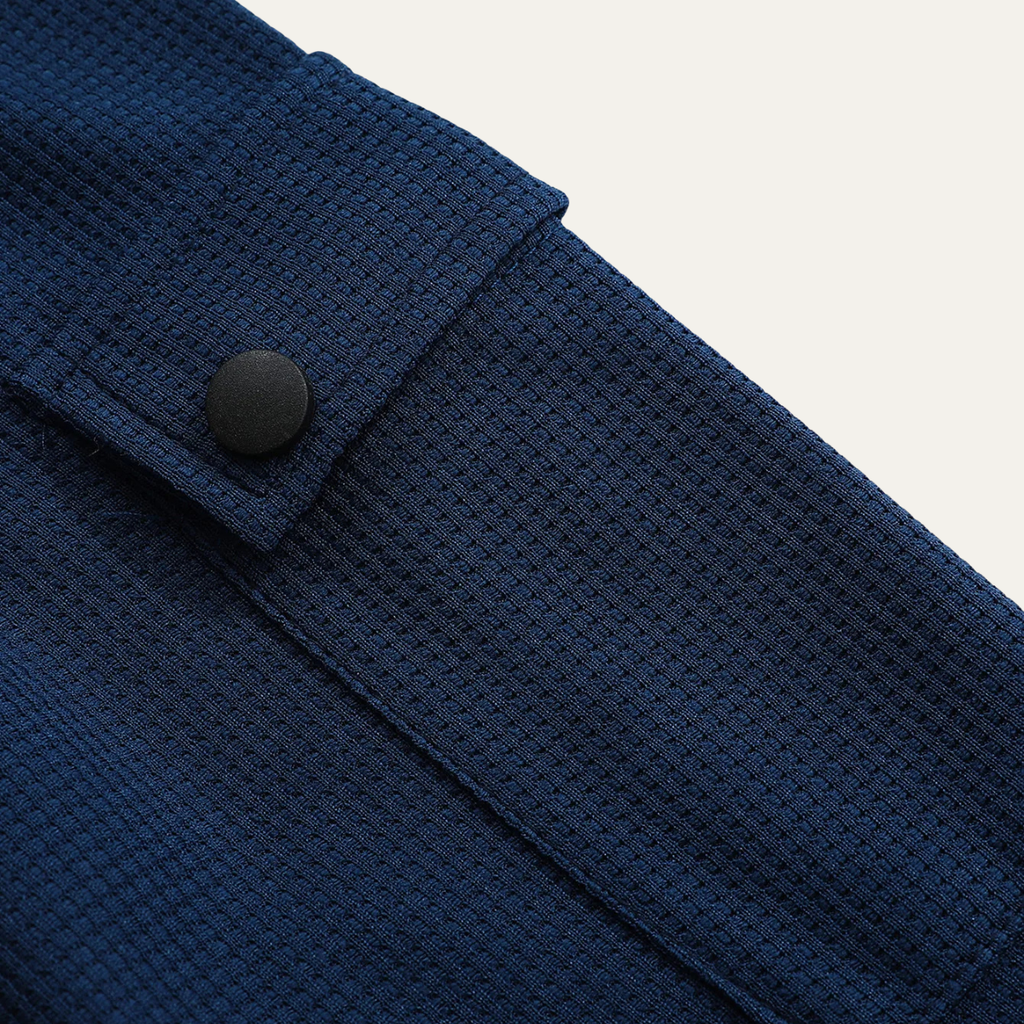 The Otranto Men’s Casual Waffle Knit Henley Shirt