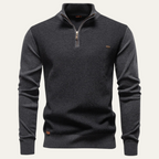 The Oban Men's Half Zip Knit Winter Jumper