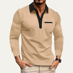 The Anacapri Men’s Casual Slim Fit Polo Jumper