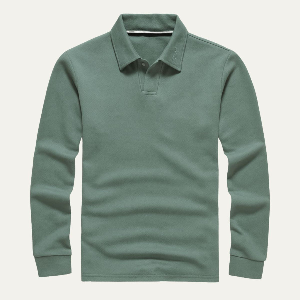 The Porto Long Sleeve Modern Cotton Shirt for Men