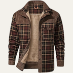 The Procida Outdoor Sherpa Lined Flannel Shirt Men’s Jacket