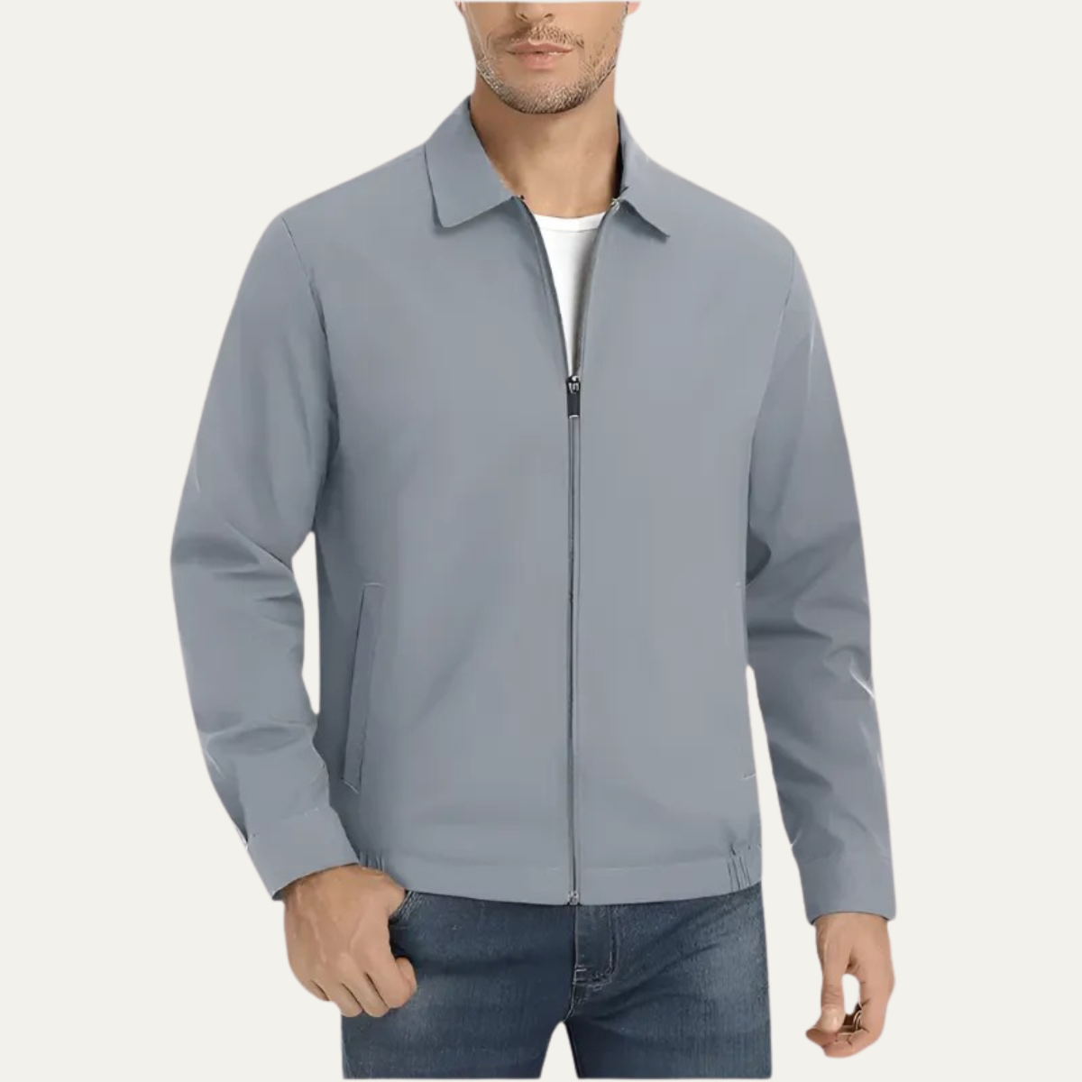 The St Ives Men's Lightweight Trendy Bomber Jacket