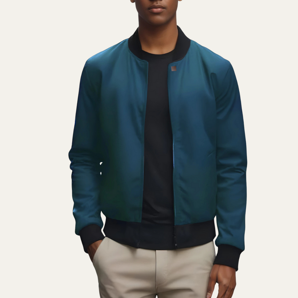 The Lowlands Men's Leighweight Zip Up Bomber Jacket