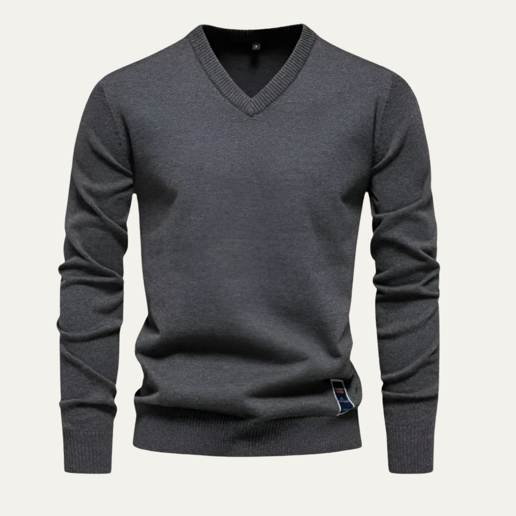 The York V-neck Jumper for Men
