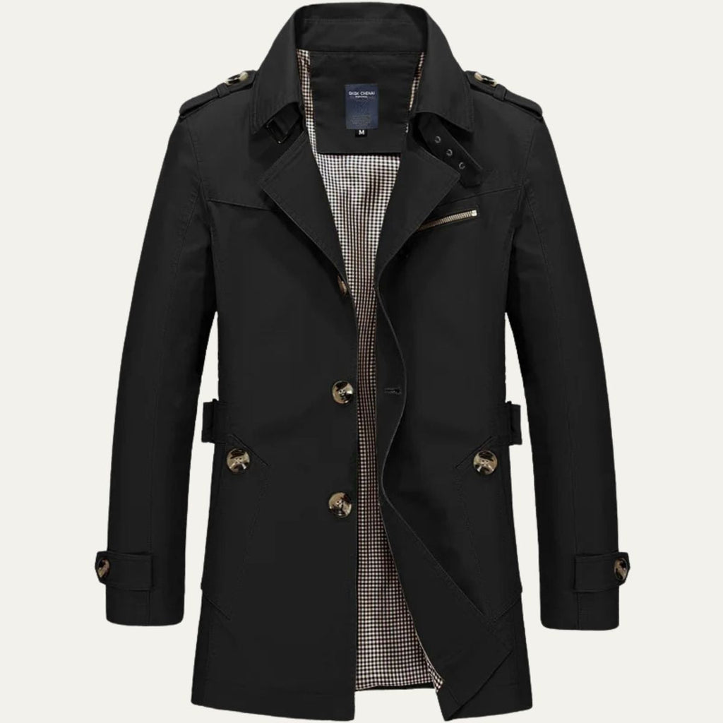The MauroIcardi Elegant and Stylish Trench Coat for Men