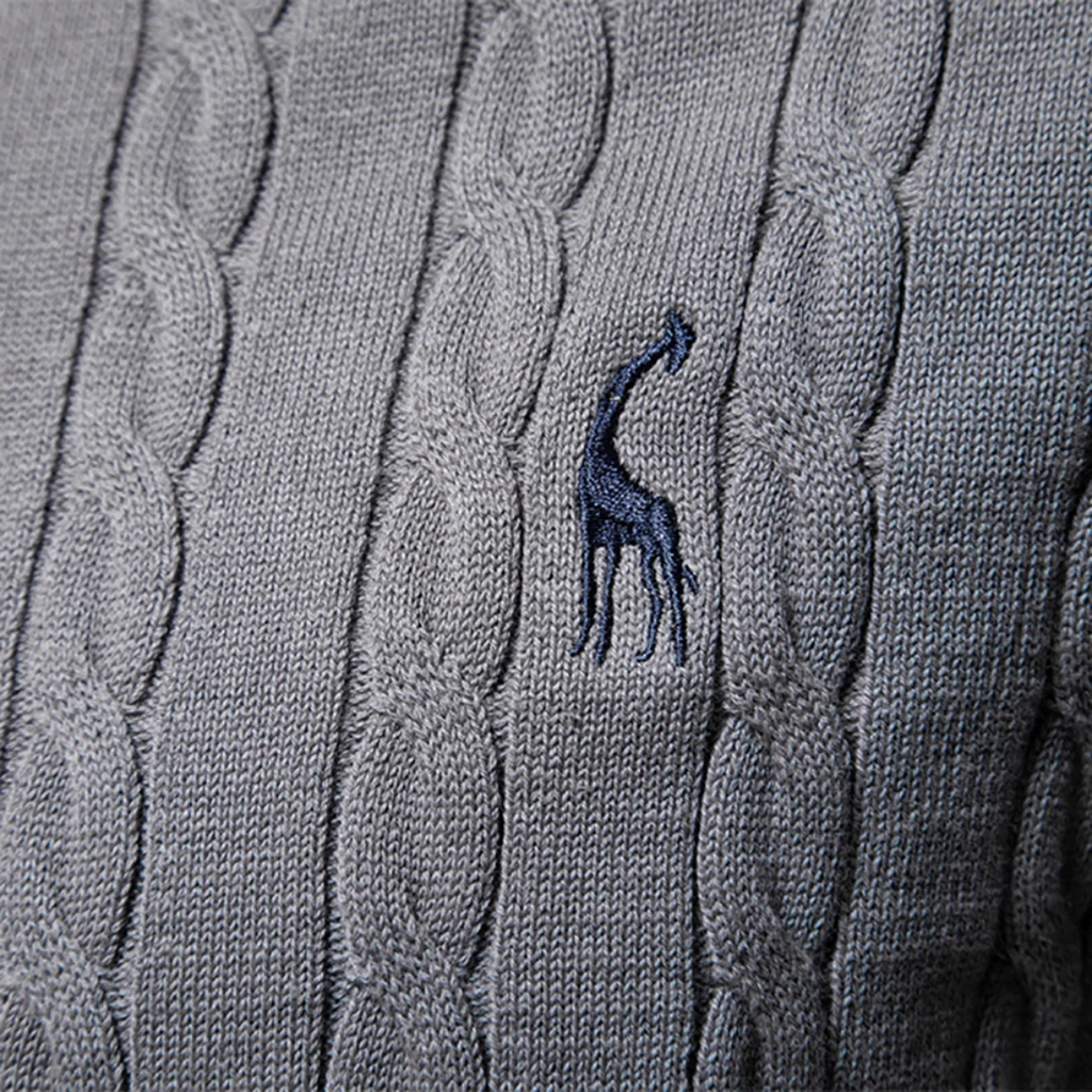 The Carmarthenshire Stylish Crew Neck Knitwear Men's Jumper