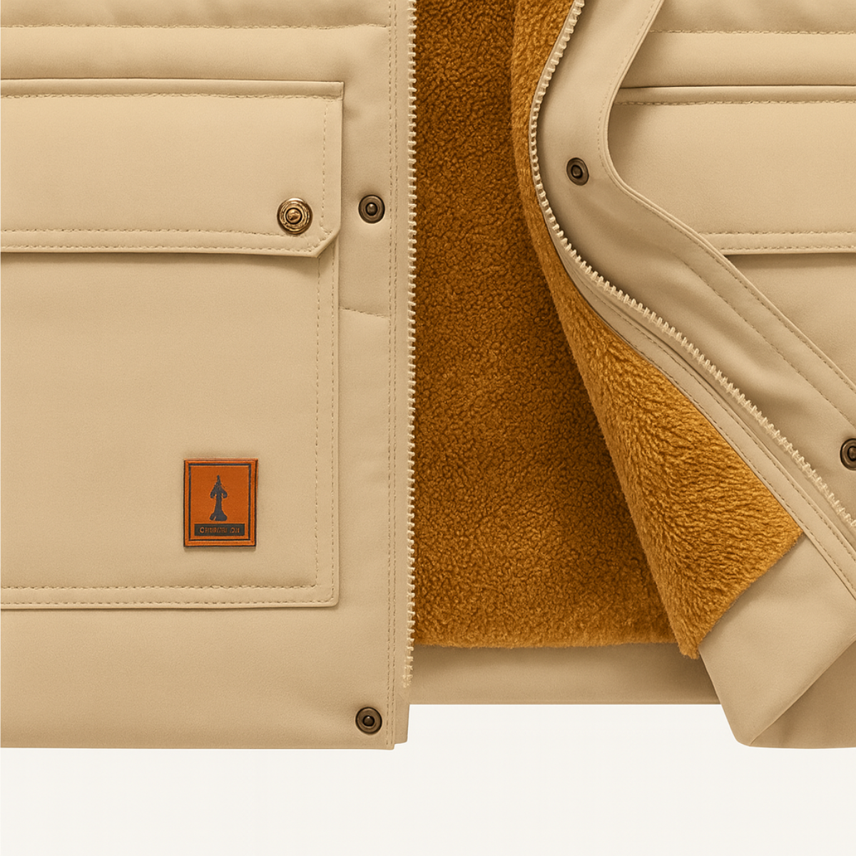 The Aspen Men's Warm Modern Fleece Lined Winter Gilet