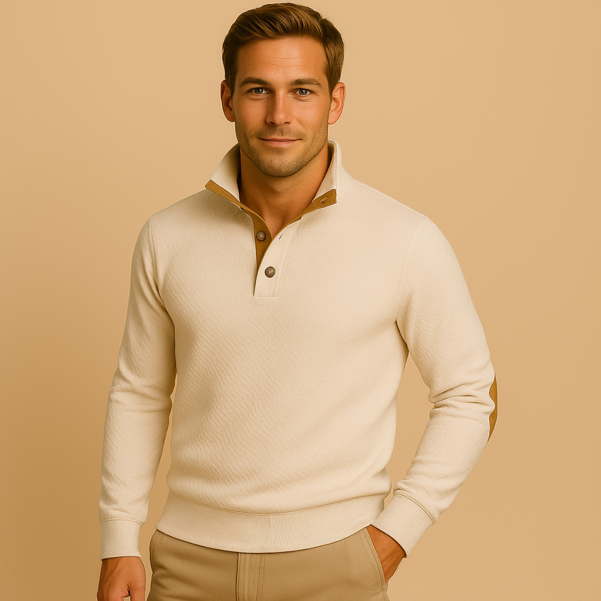The Oxford Quarter Zip Jumper