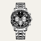 The Dubai Men’s Luxury Stainless Steel Waterproof Watch