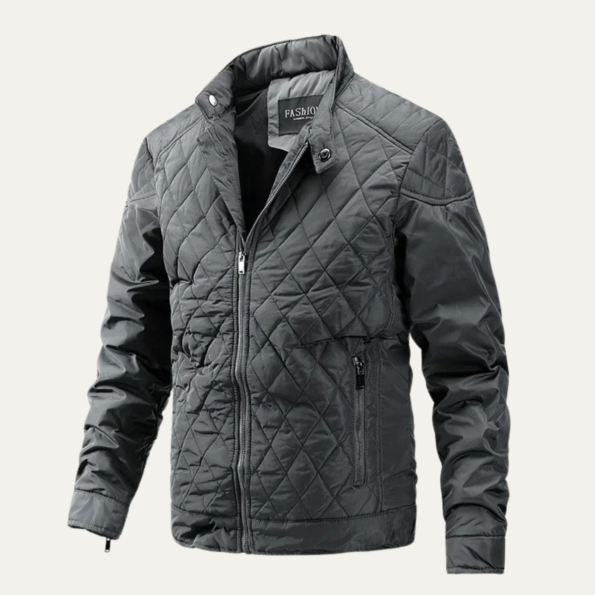 The Sheffield Men’s Winter Lightweight Padded Quilted Jacket