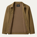 The Fairford Harrington Cotton Jacket with Zip Front for Men